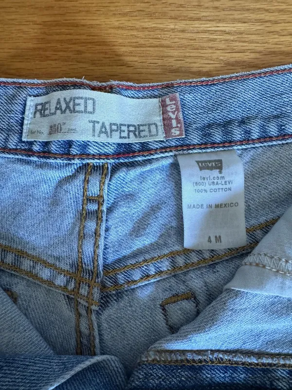 Levi’s cut relaxed tapered shorts  - Image 4
