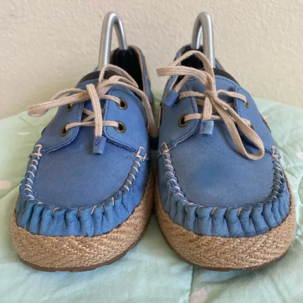 UGG Blue Chivon Shoes Womens size 6 - Image 5