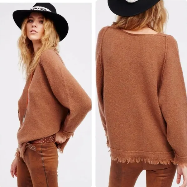 Free People Irresistible V Sweater A1 - Image 2