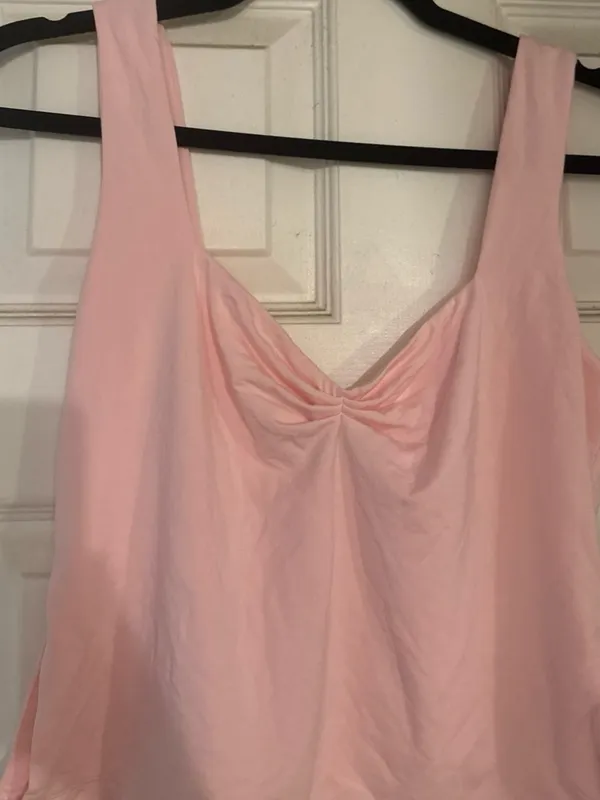 Brand New White Fox Taking Off Top Baby Pink Women’s Size Large - Image 4