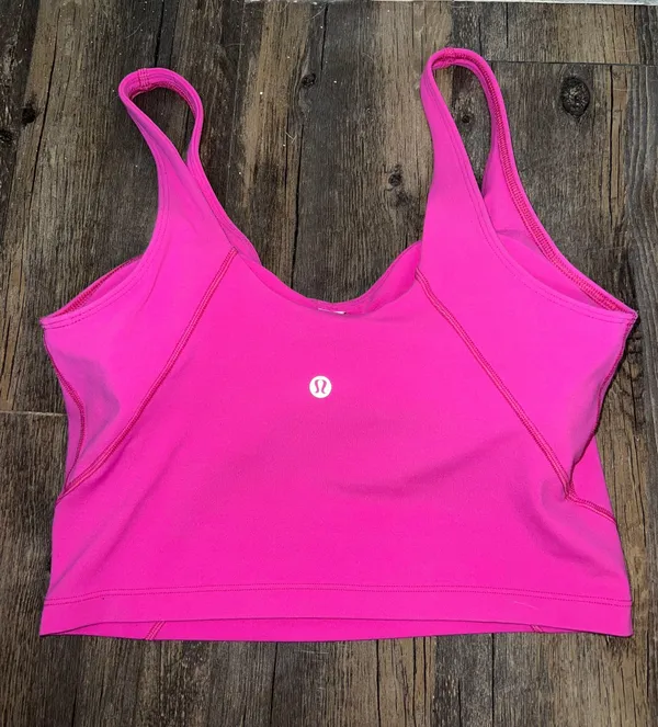 Lululemon Sonic Pink Align Tank - Image 2