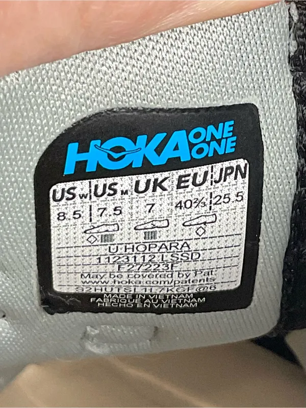 HOKA ONE ONE Hopara Hiking Sandals Limestone Shifting Sand Grey Women’s Sz 8.5 - Image 5