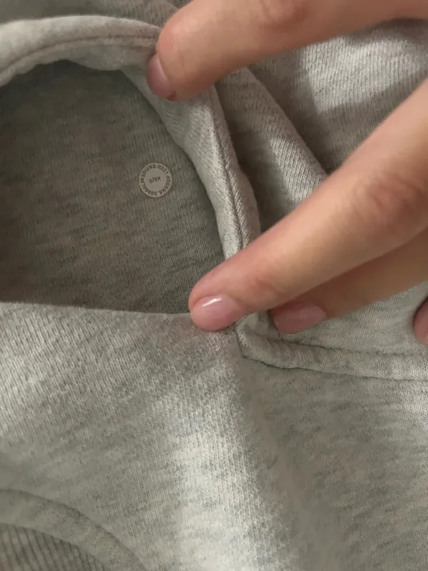 Lululemon Cropped Scuba Half-Zip - Image 3