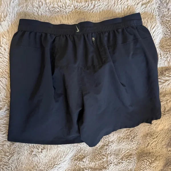 Nike Running Black Dri-FIT Reflective Athletic Shorts - Image 3