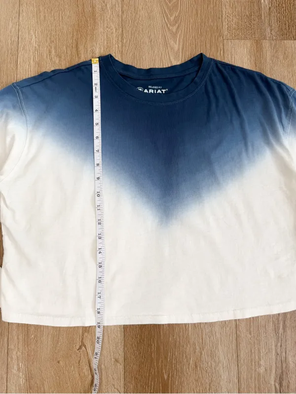 NEW Ariat Howdy Ombre Top Size Small - Image 8