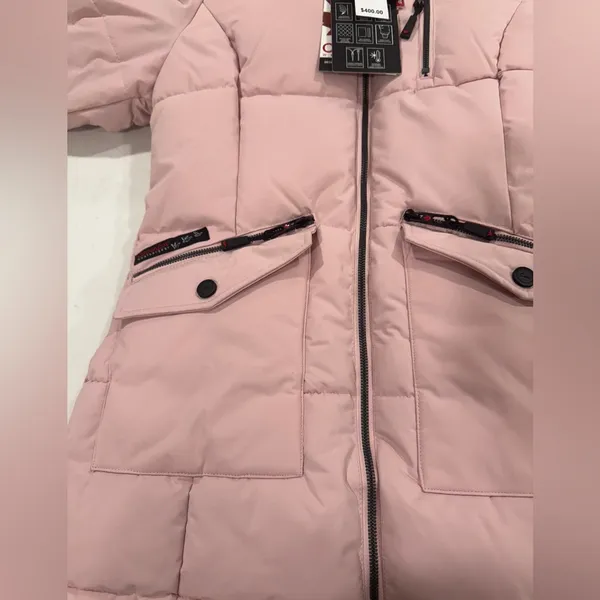 Canada Weathergear Elegant Light Pink Puffer Coat for Women - Image 15