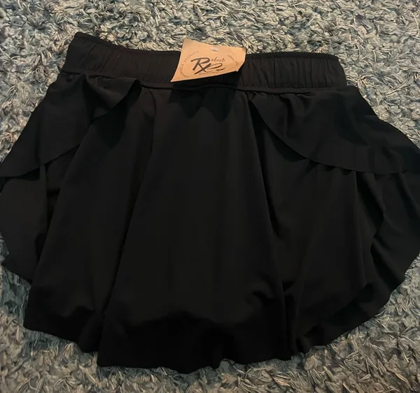 Boutique Black Skirt Athletic Tennis - Image 2