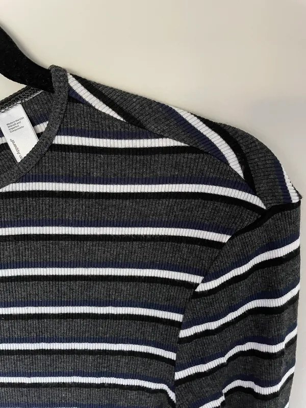 American Apparel Striped Body Suit - Image 3