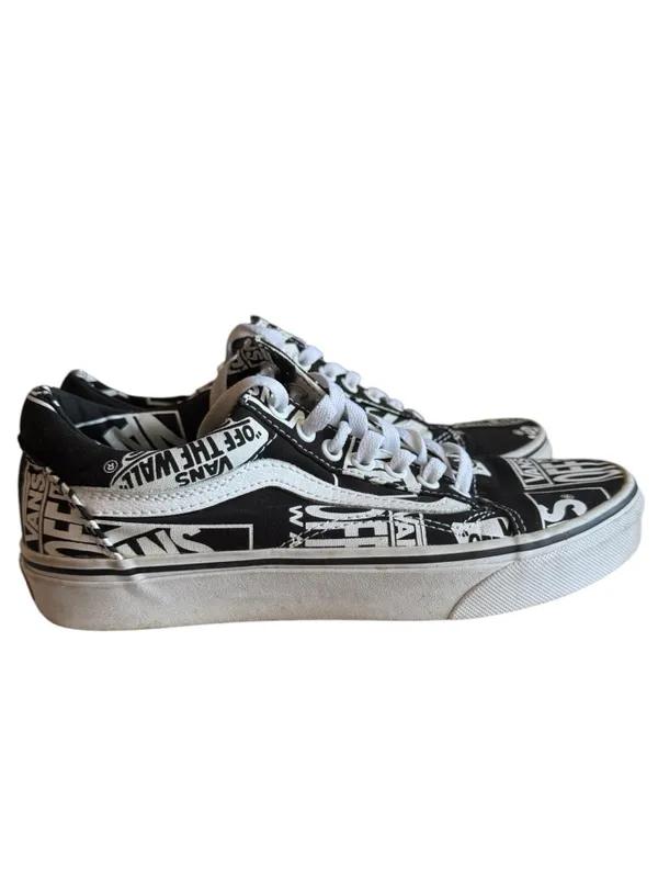 VANS Old Skool 'Logo Mix' Sneaker Women’s Size 8 Men’s 6.5 - Image 3
