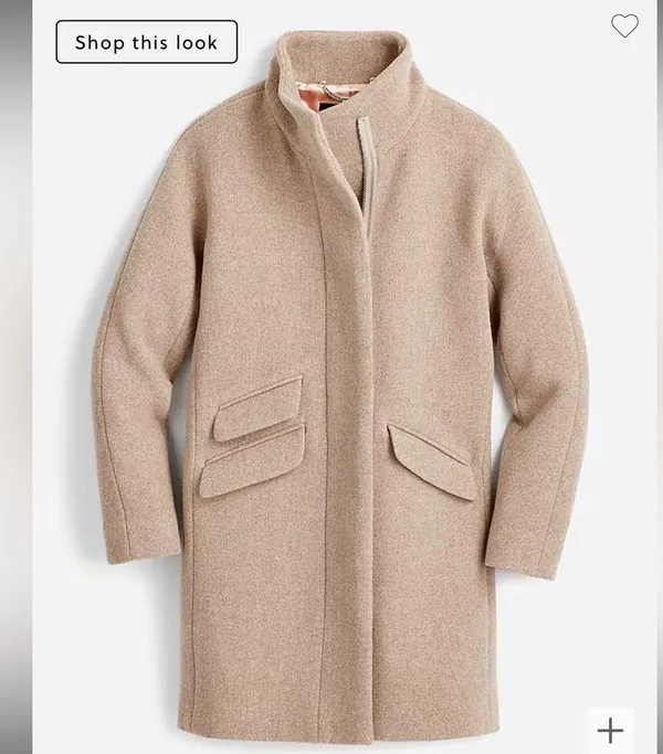 J. Crew Tan Trench Coat - Image 2