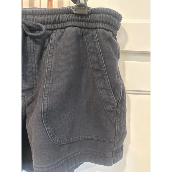 Athleta Farallon Short Black Cotton blend Athleisure Shorts Womens Size 12 - Image 2
