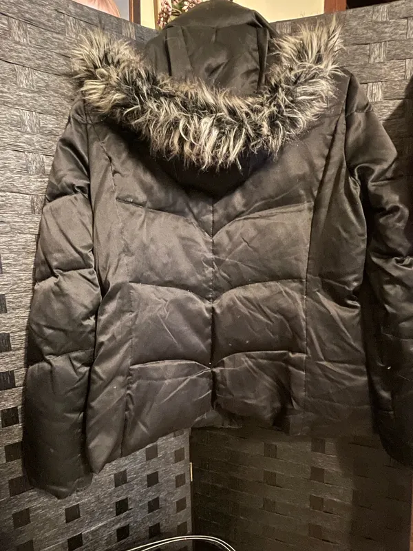 ZeroXposur Jacket Womens Size Lg Black Puffer Down Lined Full Zip w/hood - Image 13