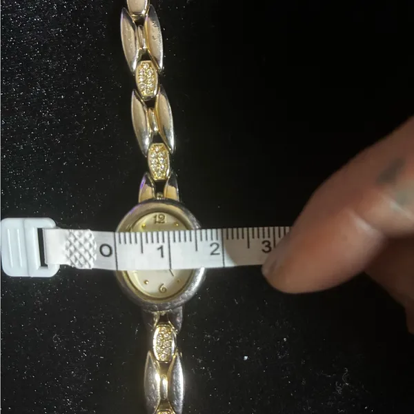 Christian Benet FMDCB633 Mother F Pearl Face Gold Classic Diamond Bracelet Watch - Image 7