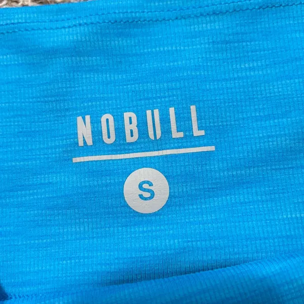 NoBull Women’s Neon‎ Blue 2” Activewear Athletic Shorts Small - Image 4
