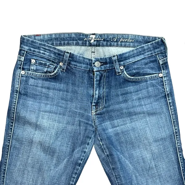 7 for All Mankind ‘A-Pocket’ low-rise Jeans Size 28 - Image 5