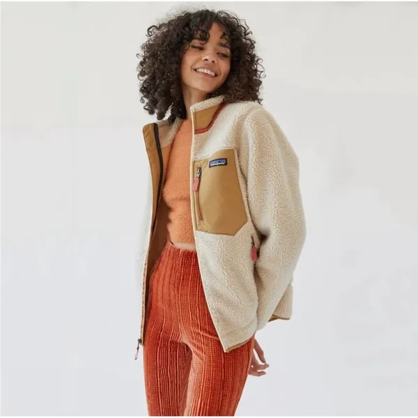 Patagonia Classic Retro-X Jacket Natural with Nest Brown XL - Image 2