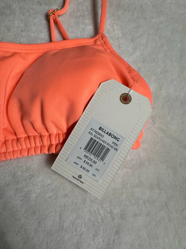 Billabong Sol Searcher Ruched Mini Crop Bikini - Image 6