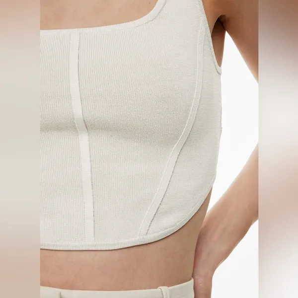 aritzia babaton knit bustier tank top - Image 6