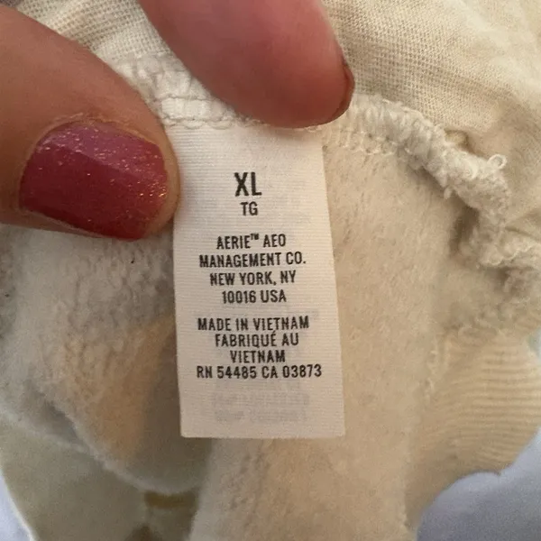 Aerie Colorado Sweatshirt XL Women’s Embroidered Mock Neck Pullover Pocket - Image 5