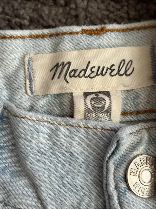 Madewell The perfect vintage Jean Sz 26 high rise light wash Straight-Leg Jeans - Image 5