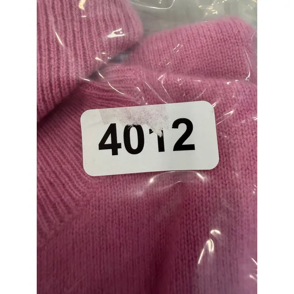 VTG Bloomingdales Sutton Studio Cashmere Turtleneck Sweater Bubblegum Pink M - Image 6
