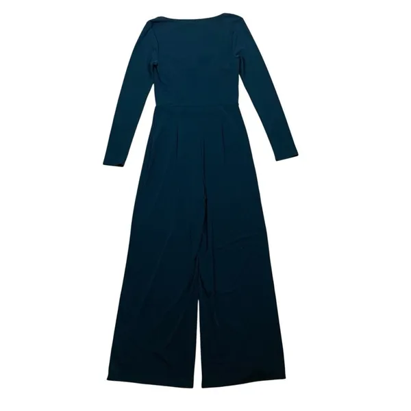 Urban Outfitters Teal Long Sleeve Jumpsuit Modern Womens M - Image 6