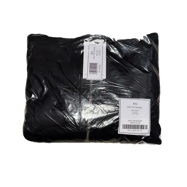 WeWoreWhat Black‎ Cropped Zippered Sweatshirt - Image 5