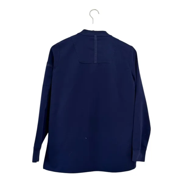 FIGS Navy Blue Technical Collection Bellery Scrub Jacket Zip Front Size XS - Image 7