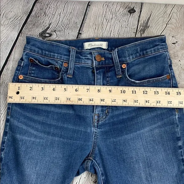 Madewell Cali Demi-Boot Jeans in Fleetwood Wash size 26 - Image 13