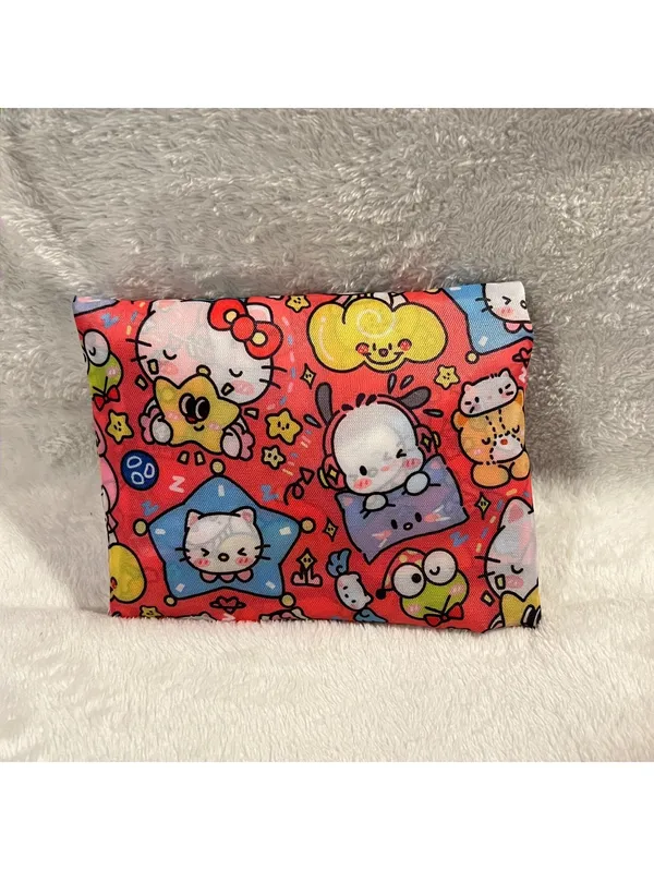 Hello Kitty and Friends Red Foldable Shopping Bag - Image 2