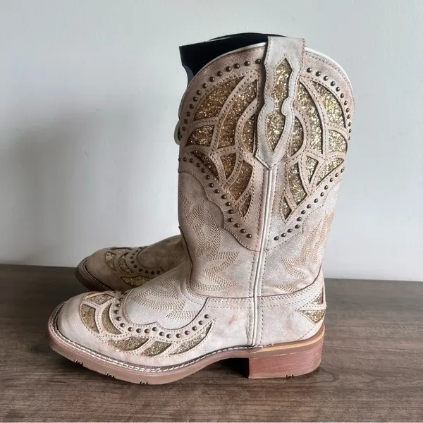 LAREDO NEW Women’s Eternity Broad Toe Western Boot Size 9.5 #243319 - Image 4