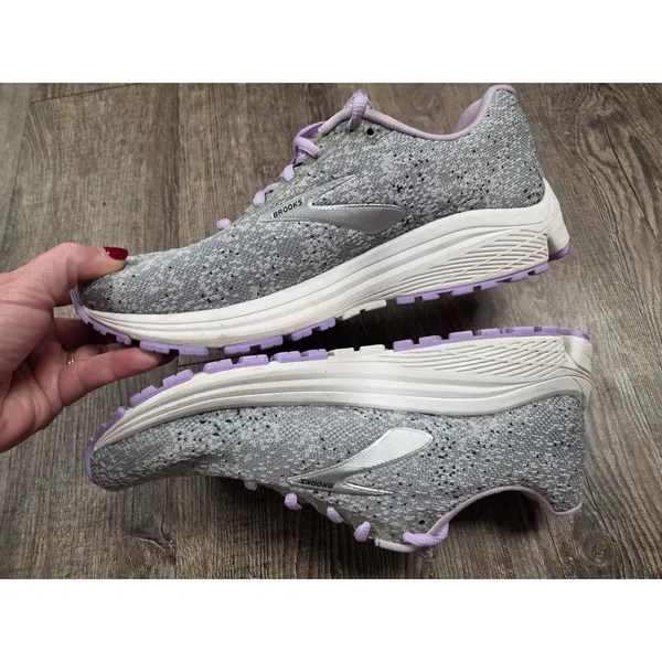 Brooks Anthem 2 Women’s 9 Size Sneakers Running Shoes Gray Purple Lavendar - Image 6