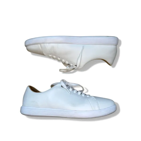 Cole Haan Women's Grand Crosscourt Sneakers Optic White Leather Lace Up Size 8.5 - Image 2