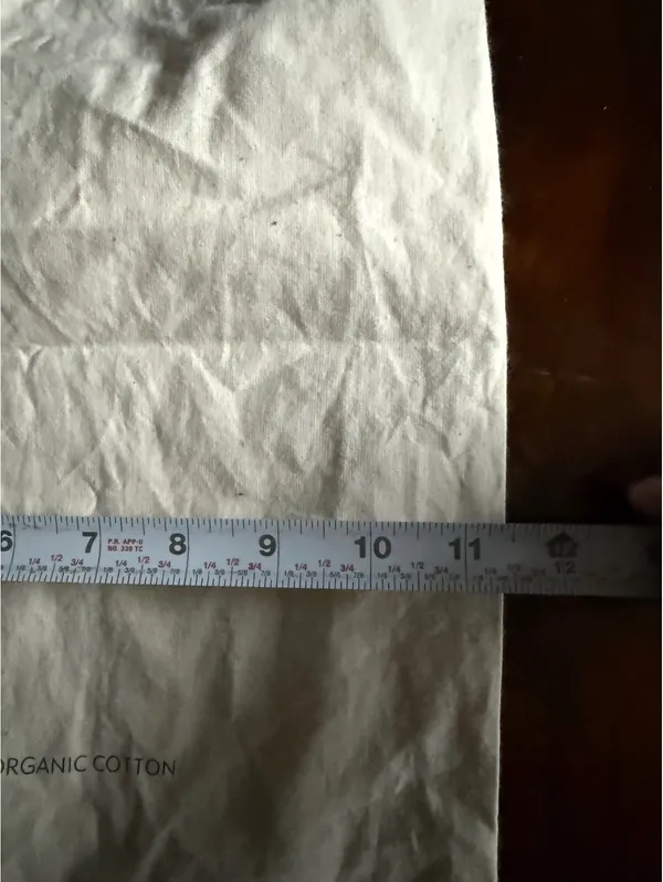 Eileen Fisher Organic Cotton Drawstring Dust Bag - Image 4