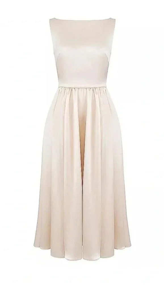 HOUSE OF CB 'Shayla' Vintage Cream Midi Dress - Image 5