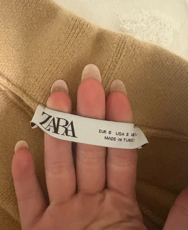 ZARA Pants High-Waisted Wide-Leg - Image 2