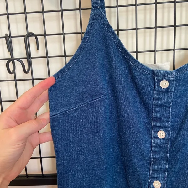 EUC | Vintage women’s denim‎ dress — small - Image 4