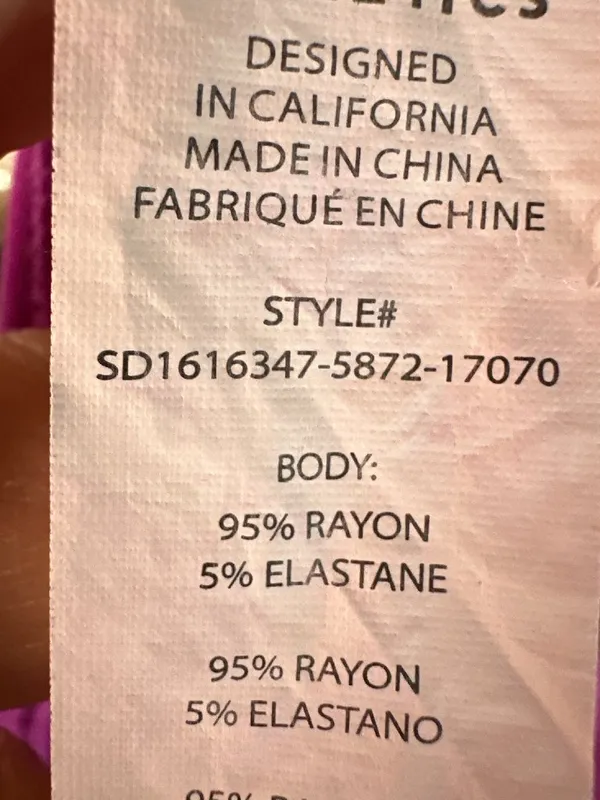 Fabletics Womens Magenta Halter Maxi Dress Size XXL - Image 6