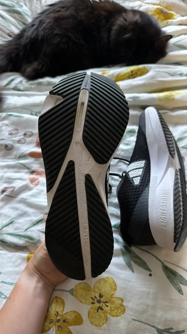 Adidas Black Tennis Shoes - Image 2