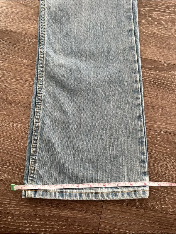 Vintage Zena Jeans 8P Y2K Light Wash Bootcut Stretch Denim Petite - Image 12