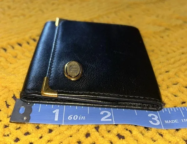 Dunhill Vintage Black Oxford Leather Coin Purse - Image 8