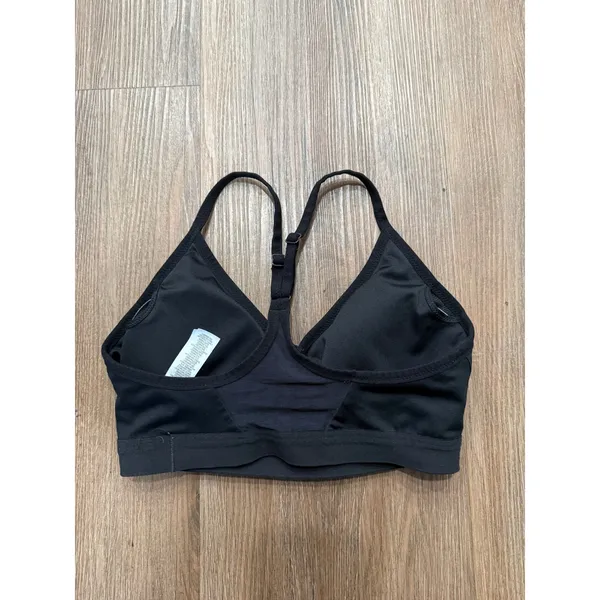 Nike Indy Light Support Sports Bra Black Adjustable‎ Straps Mesh Back Womens M - Image 3