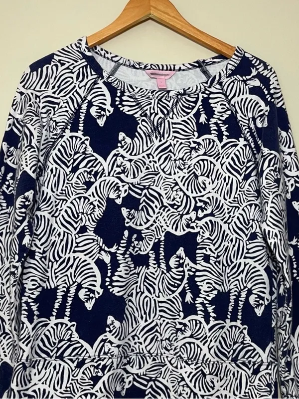 Lilly Pulitzer Kingsley Pullover Top in I Herd You - Image 2