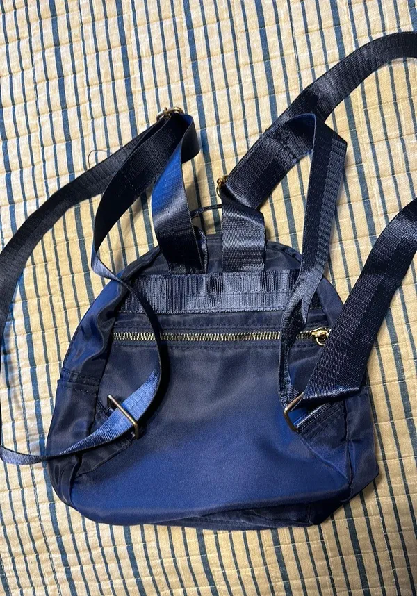 Mini Backpack Blue - Image 2