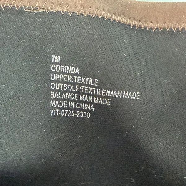 Aerosoles Size-7 M Corinda Womens Block Heel Brown‎ Boots - Image 3