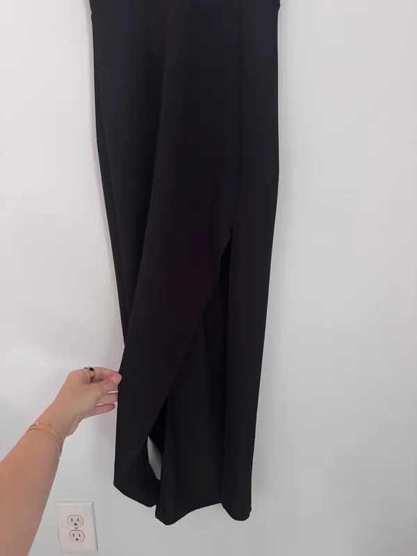 Abercrombie Formal Black Dress Maxi - Image 4