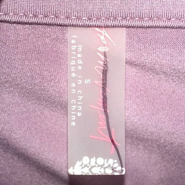 Free People Movement Cropped Pullover Jacket Small Purple Half Zip‎ Athleisure - Image 7