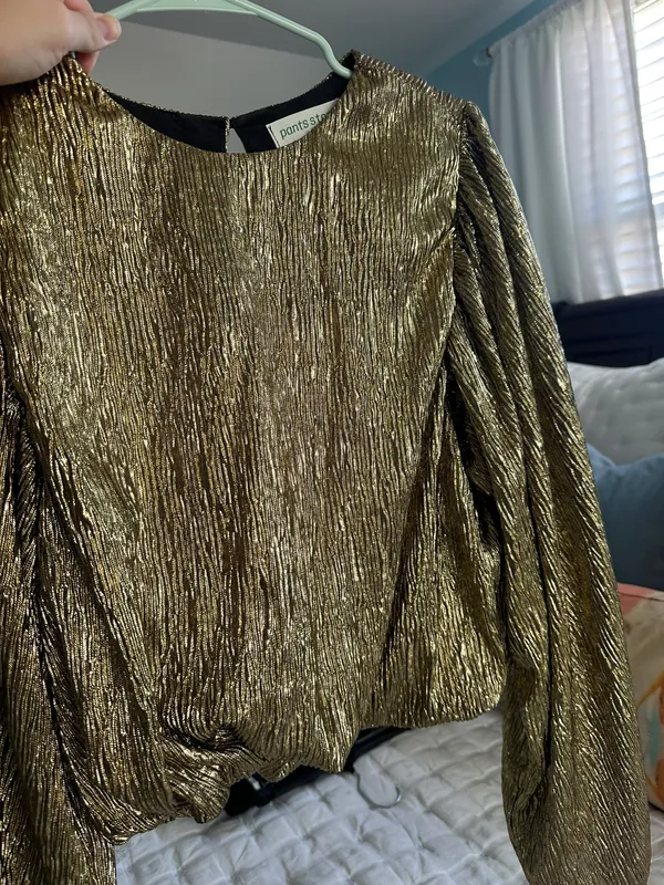 Pants store gold Top - Image 6
