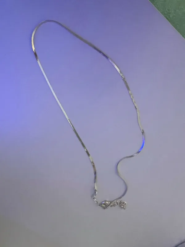 Target Silver snake chain necklace #minimalist #jewelry - Image 2