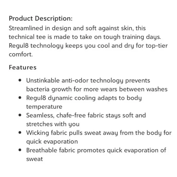 Athleta Purple Fastest Track Seamless Tee Sz Large - Image 8